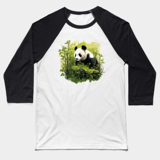 Giant Panda Baseball T-Shirt